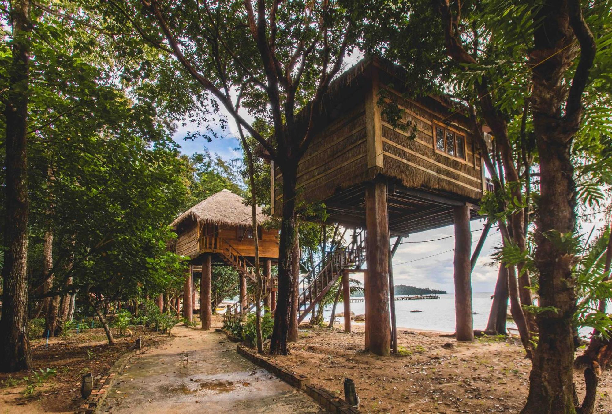 Tree House Bungalows Kaoh Touch Exterior foto